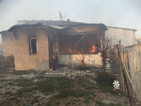 Korkutan yangÄ±n! GÃ¼Ã§lÃ¼kle kontrol altÄ±na alÄ±ndÄ±