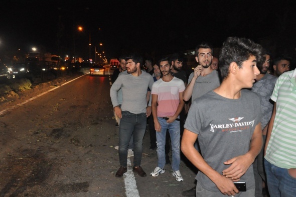 Takla atan araÃ§tan burnu bile kanamadan Ã§Ä±ktÄ±