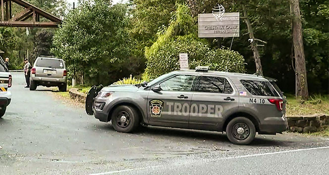 FETÃ'nÃ¼n Pensilvanya yerleÅkesinde polis hareketliliÄi