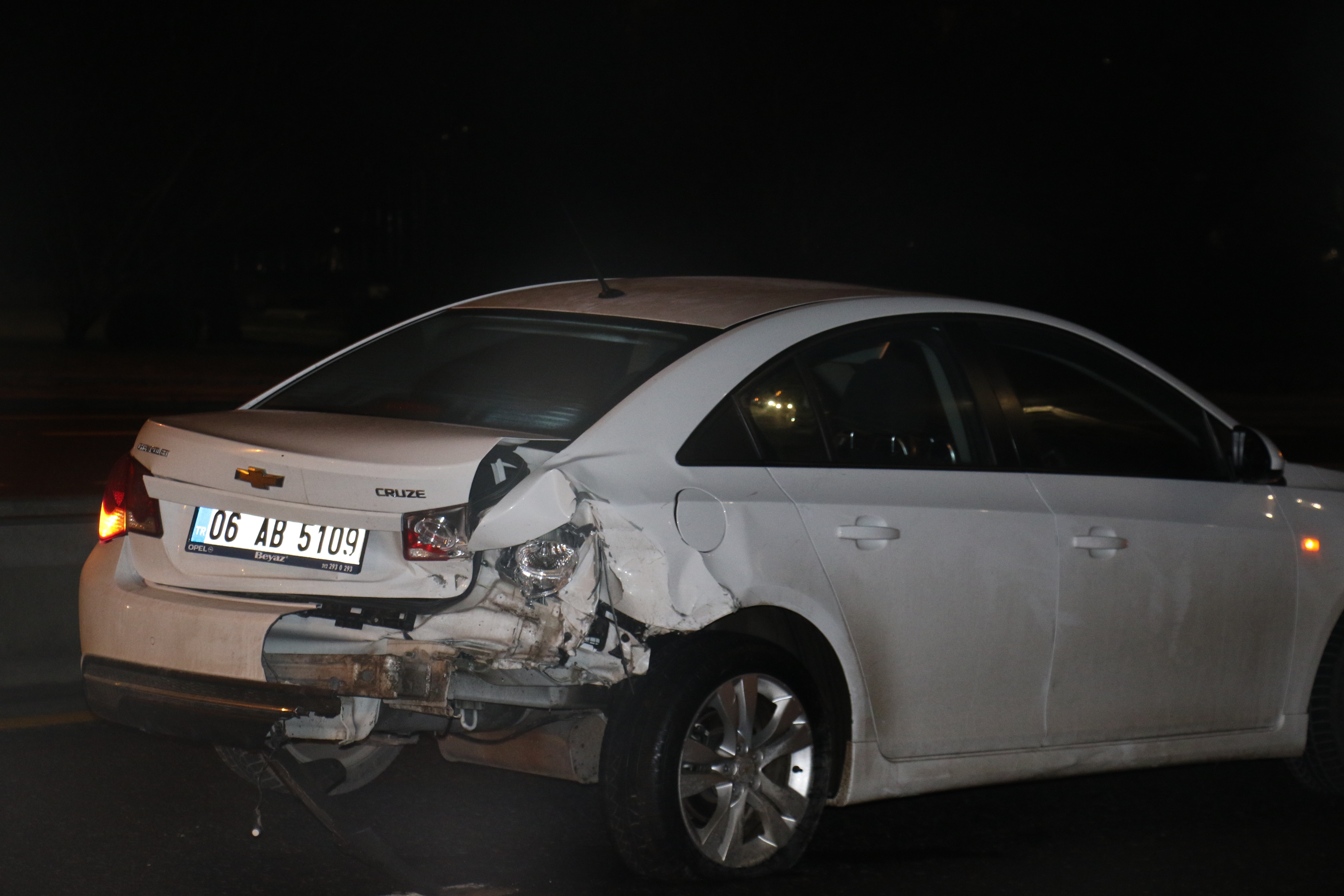 Ankara'da 2 ayrı kaza: 1 yaralı