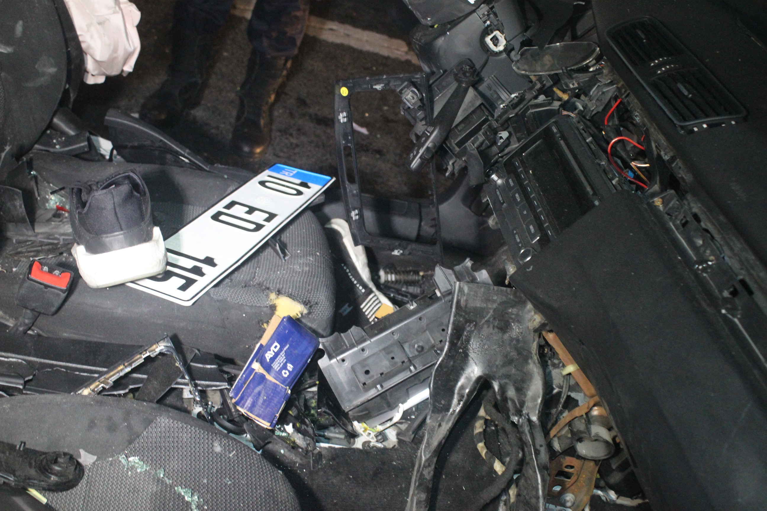 Basın ekspres yolunda feci kaza: 3 yaralı