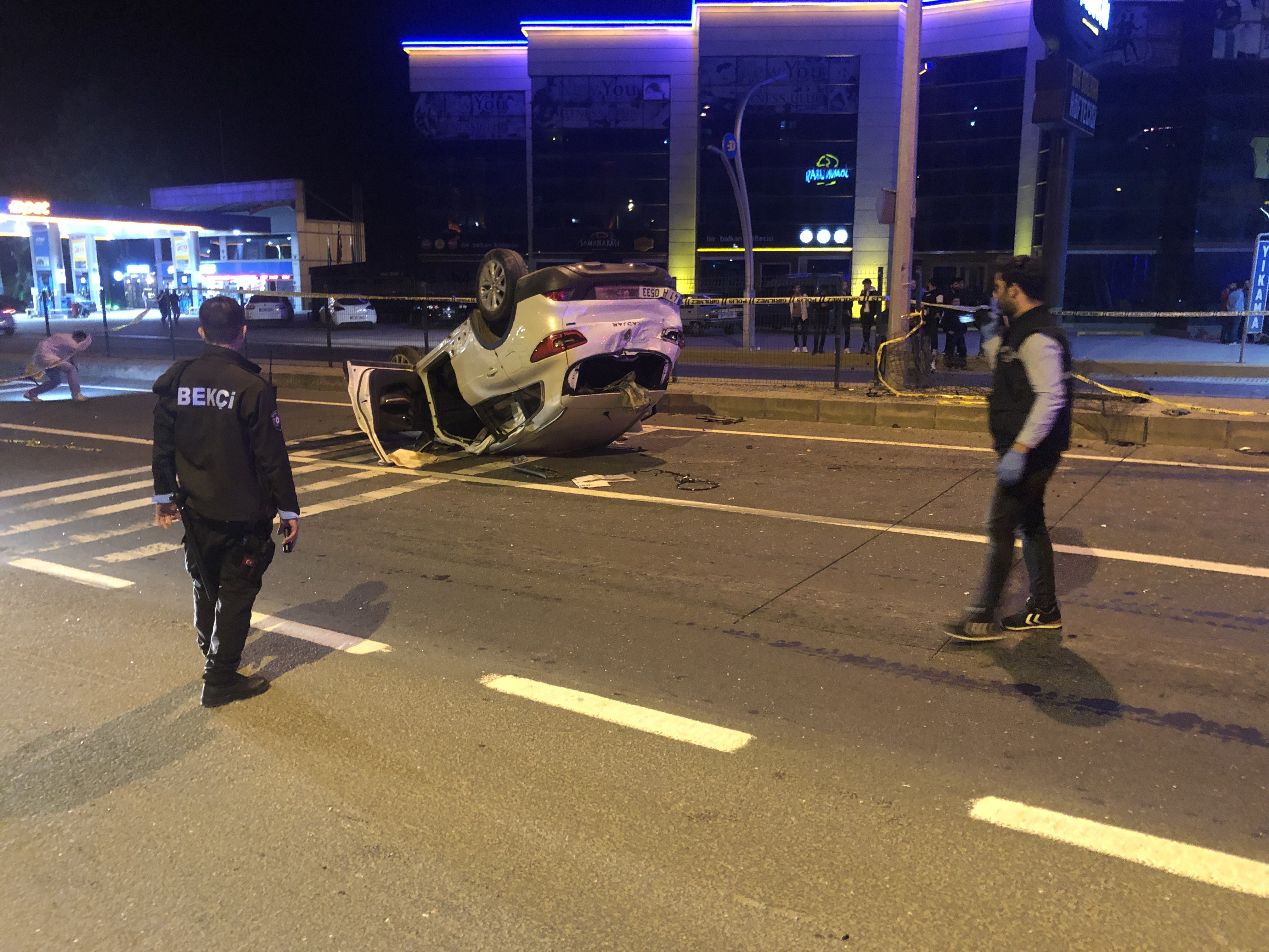 Feci kaza güvenlik kamerasında: 2 ölü 3 yaralı