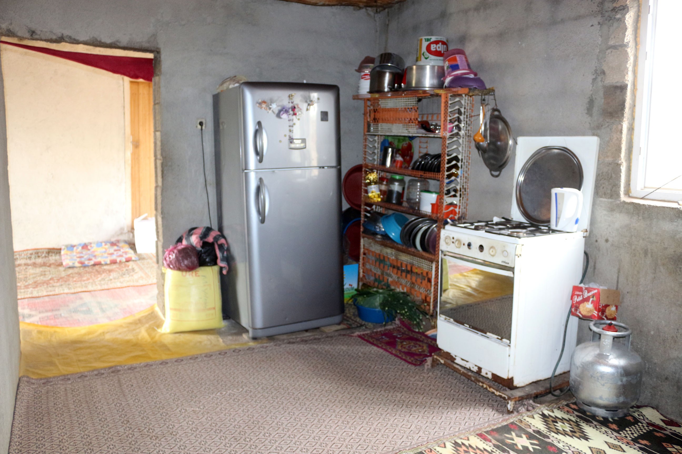 Evde ölüm tehlikesi altında yaşam mücadelesi