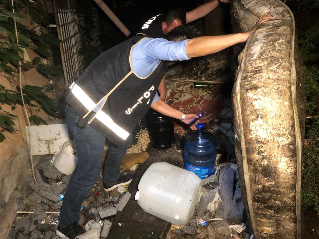 Ankara'da 'sahte içki' operasyonu