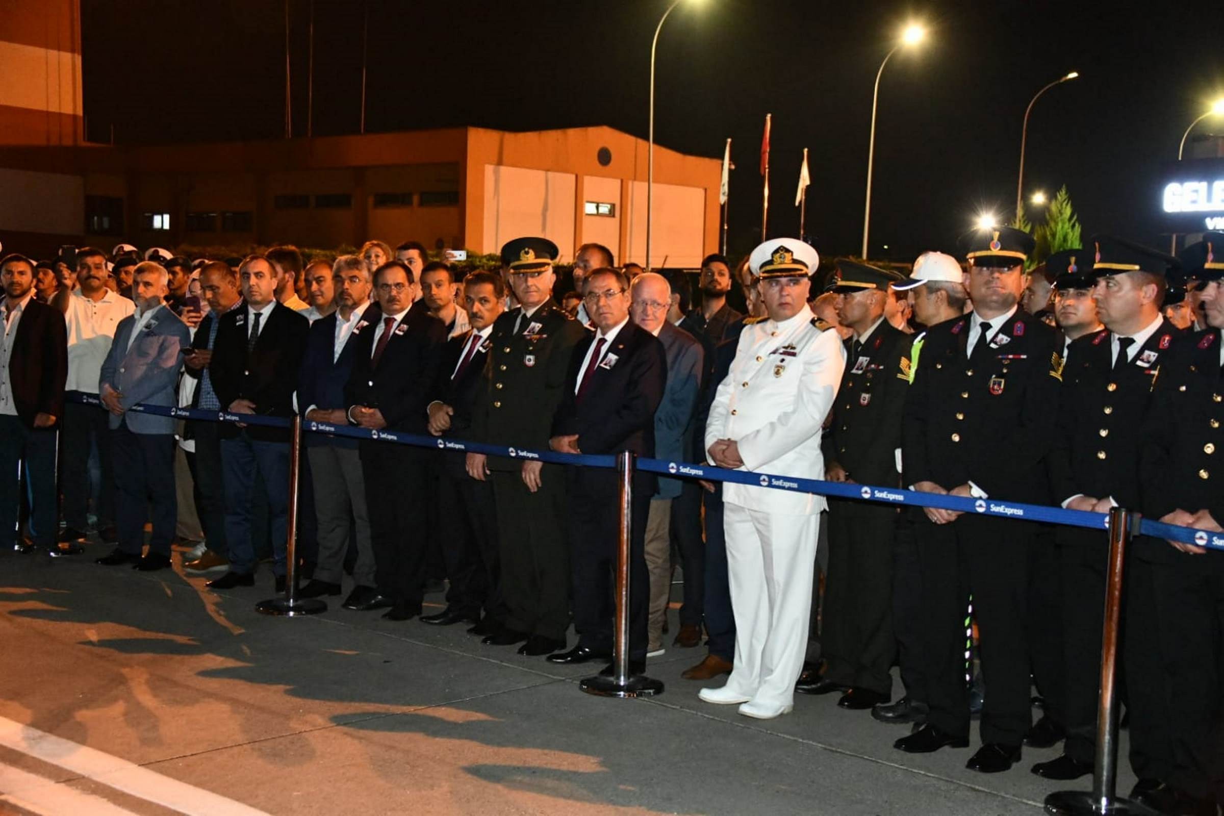 Şehit binbaşının cenazesi Samsun'a getirildi