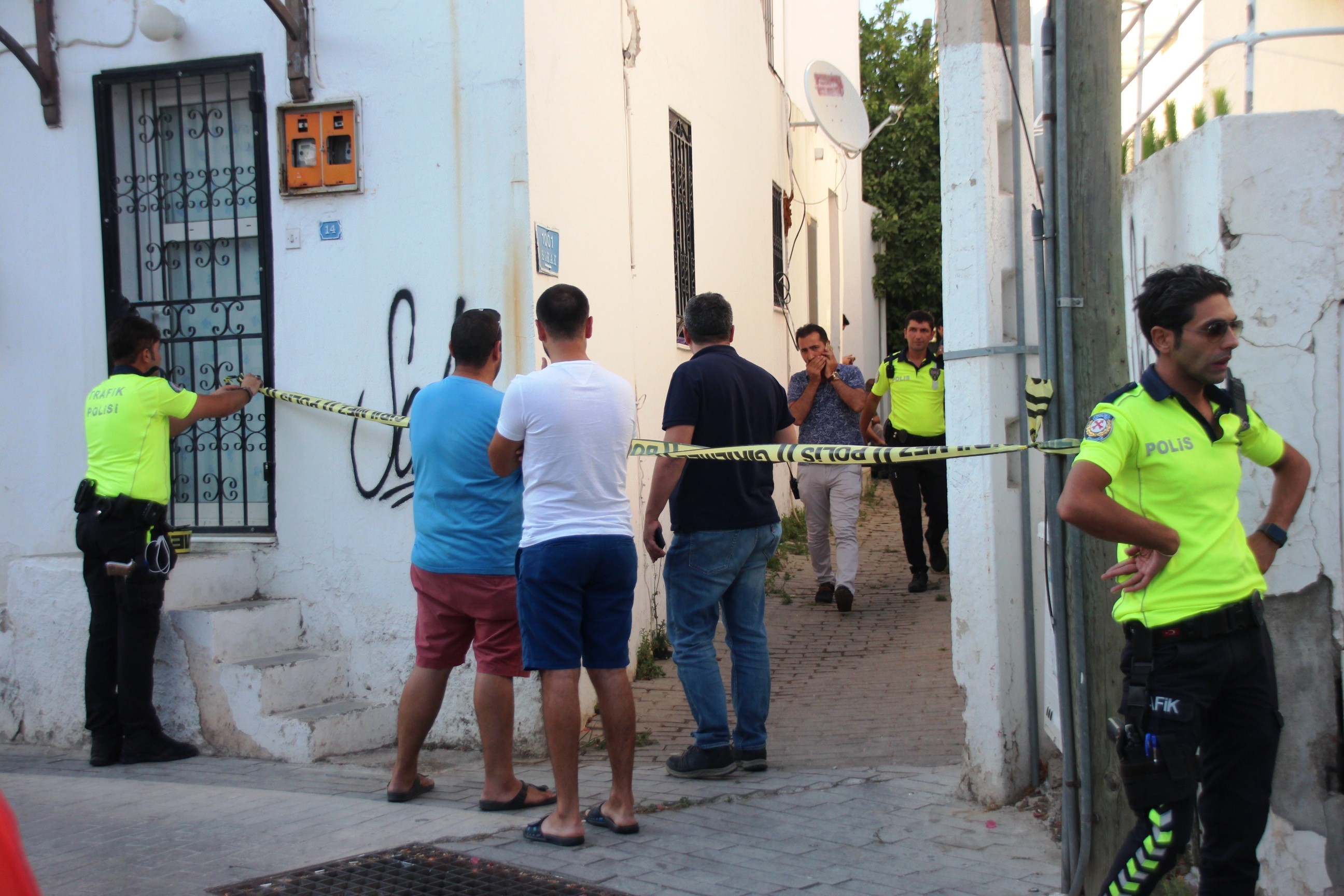 Bodrum’da ekipleri alarma geçiren patlama