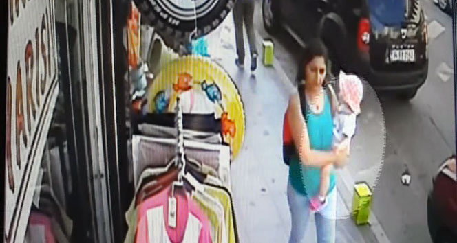 Sarıyer’de bebeğin yaralandığı silahlı kavga kamerada bebek,kamera,Sarıyer,silahlı kavga,yaralanma