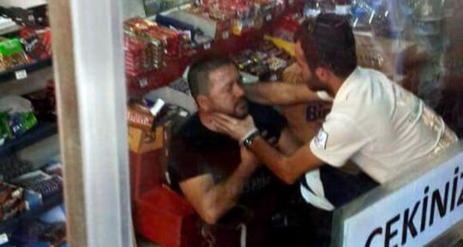 Geç gelen yemeği istemeyen Arap turisti dövdüler arap,kebap,turist