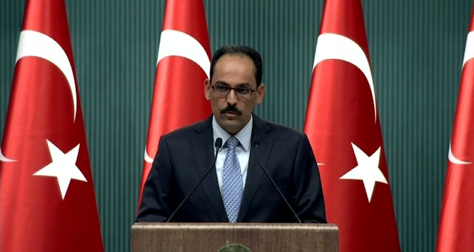 Cumhurbaşkanlığı'ndan Arınç- Gökçek tartışması için ilk açıklama&nbsp;cumhurbaşkanlığı,ibrahim kalın