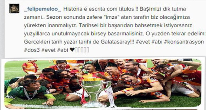 Melo’dan Fenerbahçe’ye gönderme Felipe Melo,fenerbahçe