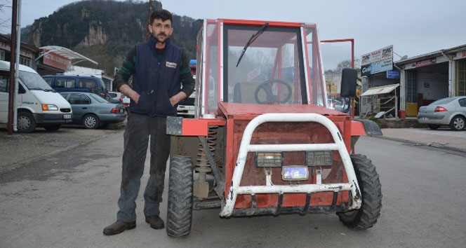 3 günde tek kişilik otomobil yaptı tek kişilik otomobil