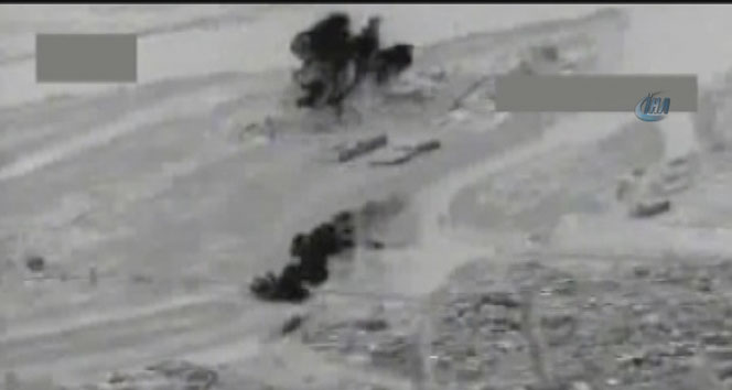 Koalisyon güçlerinden Tikrit'e ilk saldırı