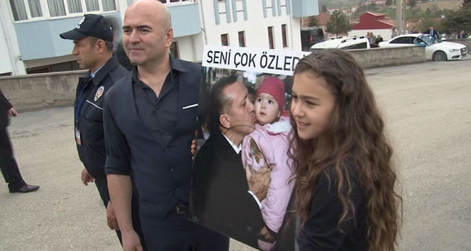 Cumhurbaşkanı Erdoğan’a 9 yaşındaki kızdan sürpriz cumhurbaşkanı erdoğan,Karabük