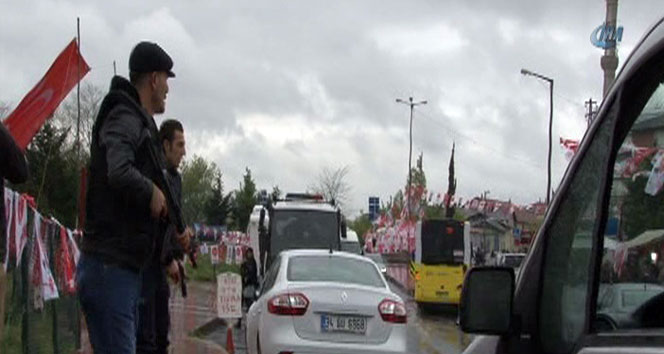 Sarıyer'de MHP seçim bürosunda silahlı gerginlik 