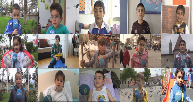Türkiye'nin çocukları 'annelerini' anlattı 